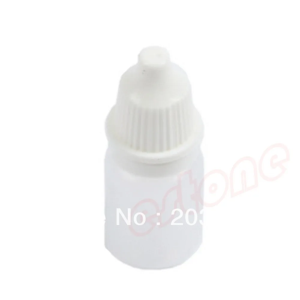 

10 Pcs 5ml Empty Squeezable Plastic Applicator Dropper Bottles Container With Cap Eye Liquid Refillable Bottles White New Small
