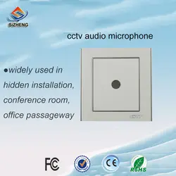 SIZHENG COTT-C6 видеонаблюдения Аудио Микрофон чувствительный 38dB Звук Пикап для классе решение безопасности