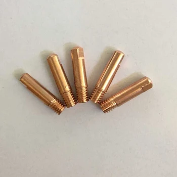 

Hot Sale 1pc Brand New 15AK Welding Weld Torch Contact Tips Holder Gas Nozzle Gold 0.8*25mm
