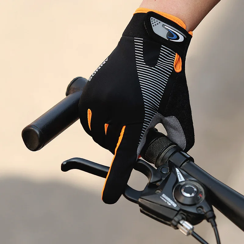 Summer Sunscreen Mountain bike road Bicycle Gloves Full Finger