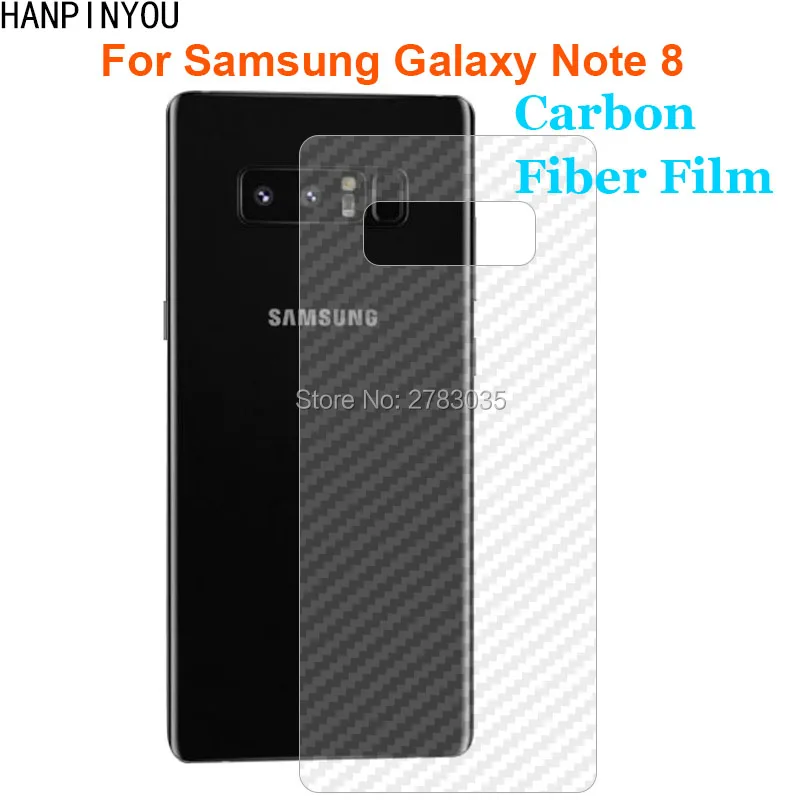 Для Samsung Galaxy Note 8 note8 6 3 &quotНовая прочная 3D пленка из углеродного волокна с защитой