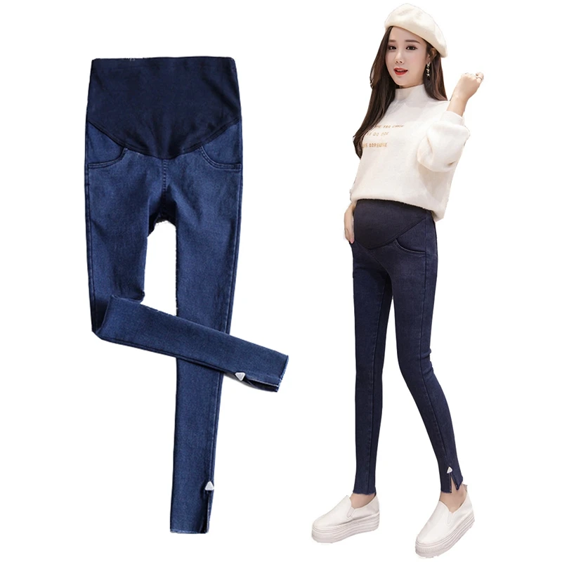 

Maternity clothes maternity pants cotton elastic waist circumference maternity pants ropa de embarazada jeans for pregnant women