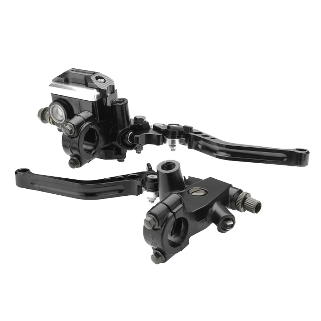 Pair 7/8'' 22mm Clutch Brake Master Cylinder Reservoir Levers for Kawasaki High Class Quality Durable Prefessional