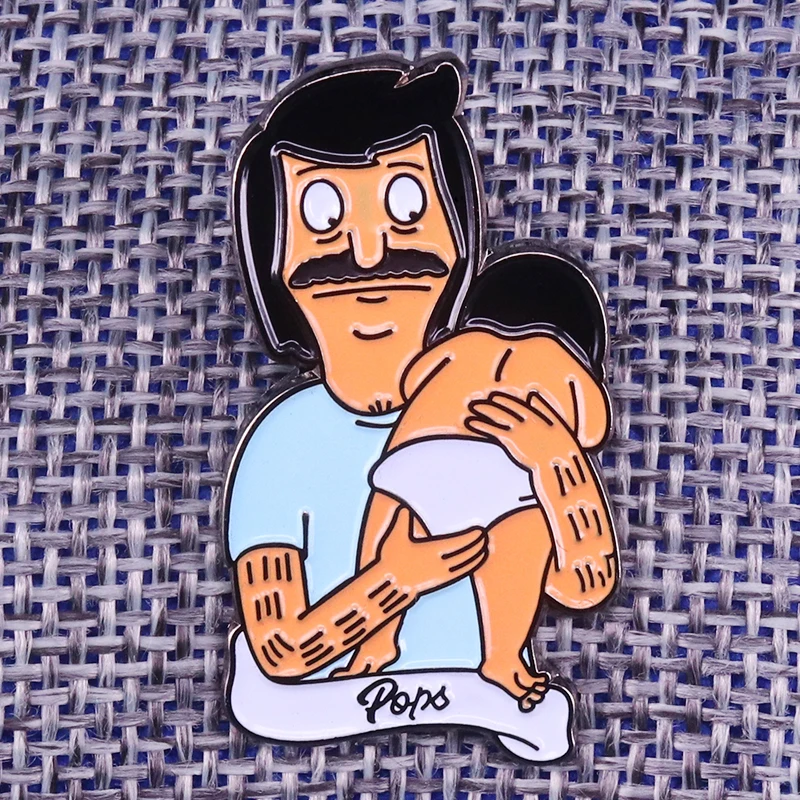 

Animation Bob Lapel Pin related for Linda, Tina, Gene and Louise gift