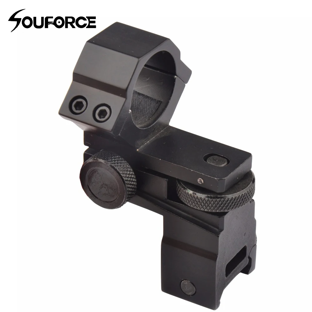 

High Quality 25.4mm Ring Tactical Laser Sight Flashlight Rifle Scope Mount Adjustable Elevation Windage for 20mm Rail System