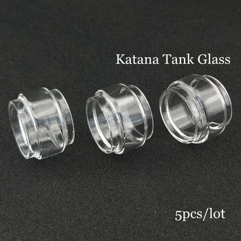 

5pcs/lot IJoy Katana Sub Ohm Tank Glass Extended Pyrex Tube Fat Boy Convex Replacement Bulb Bubble Tubes For Shogun Univ Kit