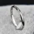 KNOCK Titanium Steel Simple Wedding Rings 6