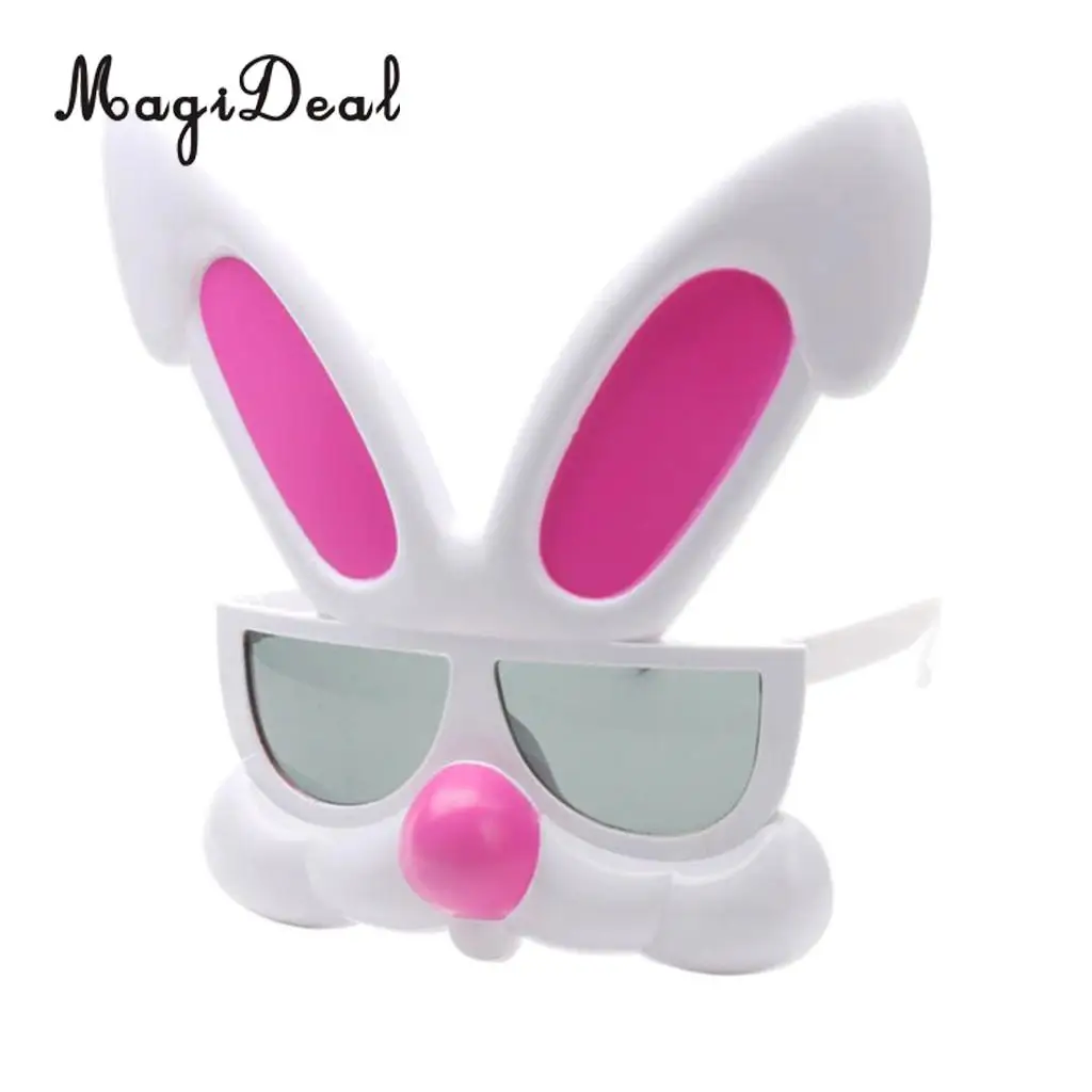 Lovely Pink Rabbit Plastic Glasses Eyeglasses Eye Mask Funny Party Fancy Dress Novelty Gift