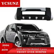 2008 For Mitsubishi L200 Triton Bumper ABS Front Over Bumper For Mitsubishi L200 2006 2007 2009