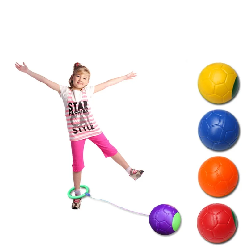 Ankle Jumping Ball Toy Children Bouncing Juggling Sport Game Kids
