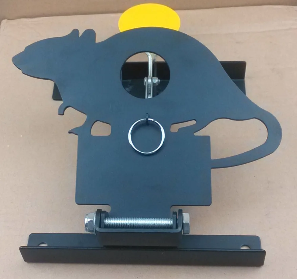 Knockdown field target self reset target for .177 and .22 air gun target 3mm