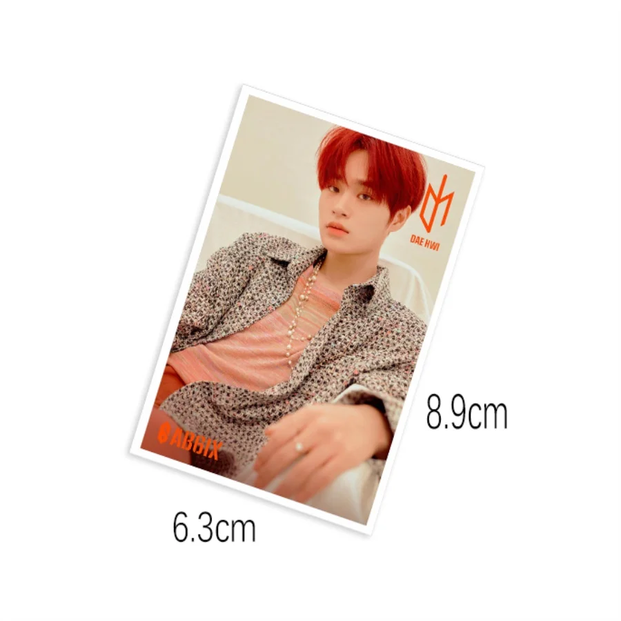 Kpop AB6IX B: полный Polaroid ЛОМО карта с фотографией Woojin молодых мин коллективных карты HD Фотокарта 40 шт./компл