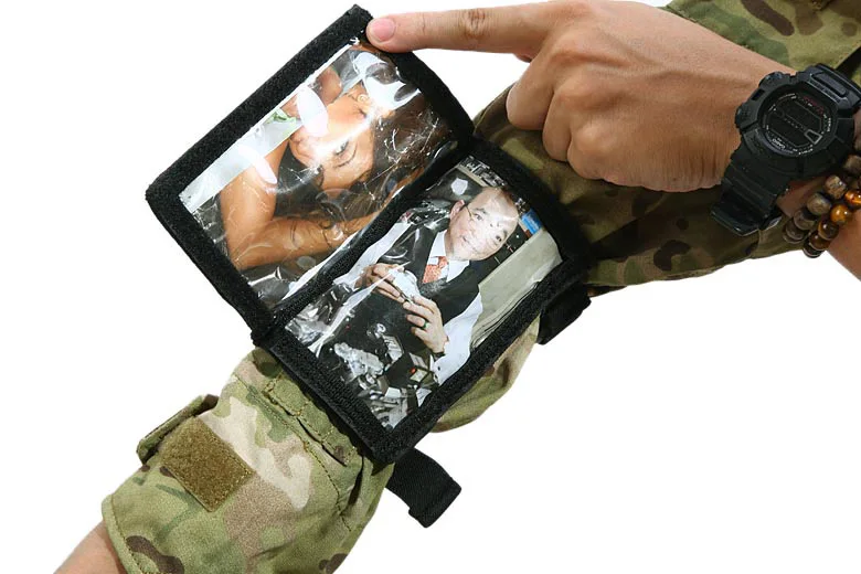 Airsoft Tactical Bag Multifunction Arm Map Pack Waist Bag Travel Pouch