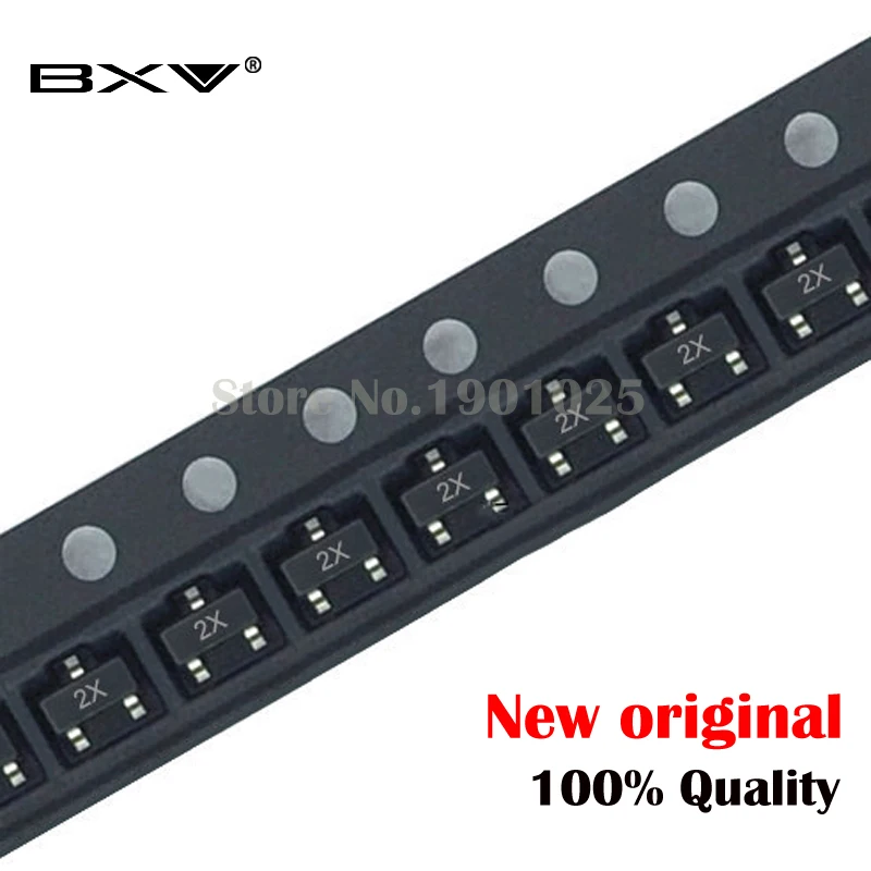 100 шт. новые и оригинальные модели MMBT4401 SOT-23 MMBT4401LT1G SOT 2X SMD | Электронные компоненты