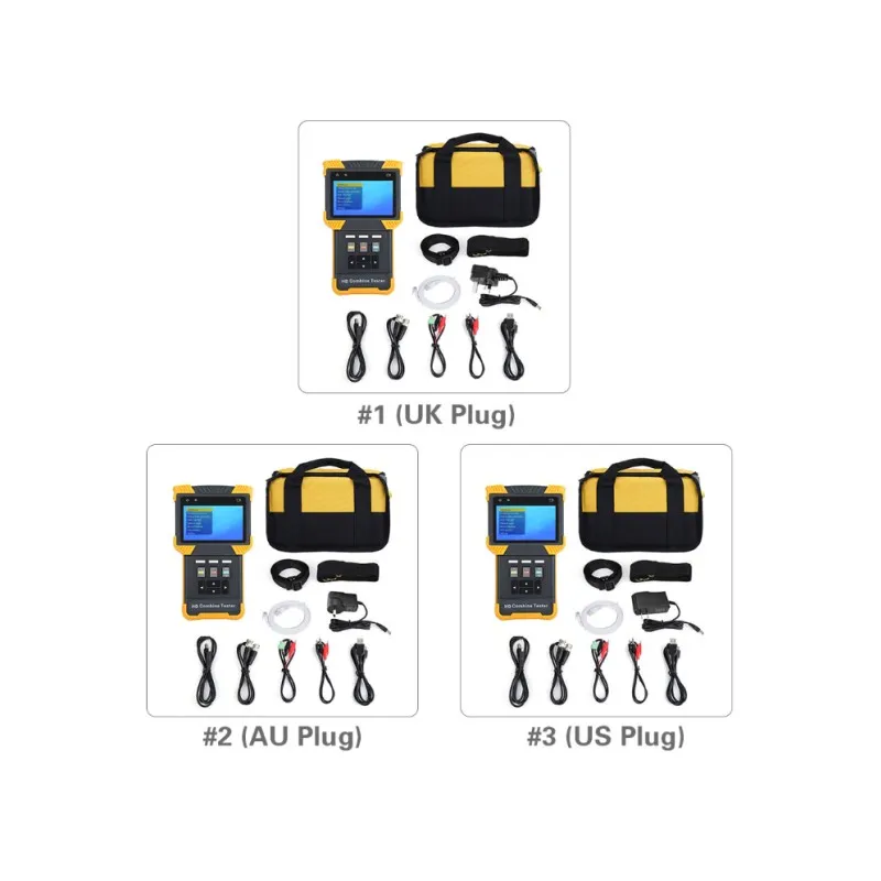 Профессиональный тестер для CCTV DT-T70 1080 P IP тестирование аналоговой камеры HD комбинированный тестер AC100-240V безопасности и защиты Камера