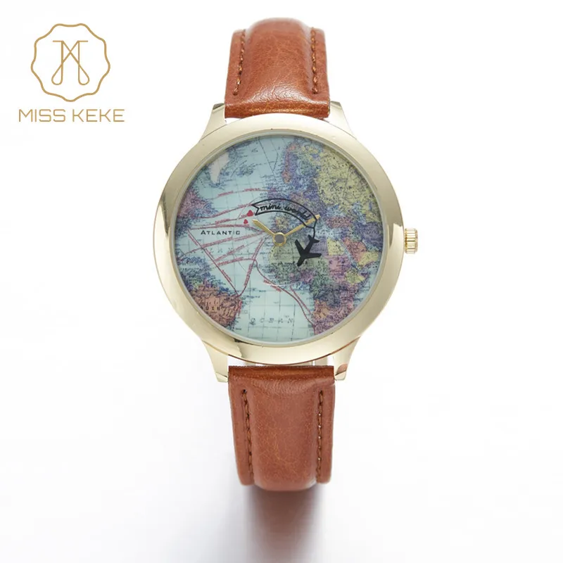 Prix pour Miss Keke Mode Dames Quartz Montres En Or 3D Argile Carte Du Monde Rétro Montres En Cuir Filles Femmes Bracelet Montre Sport 1330 Prix pour Miss Keke Mode Dames Quartz Montres En Or 3D Argile Carte Du Monde Rétro Montres En Cuir Filles Femmes Bracelet Montre Sport 1330