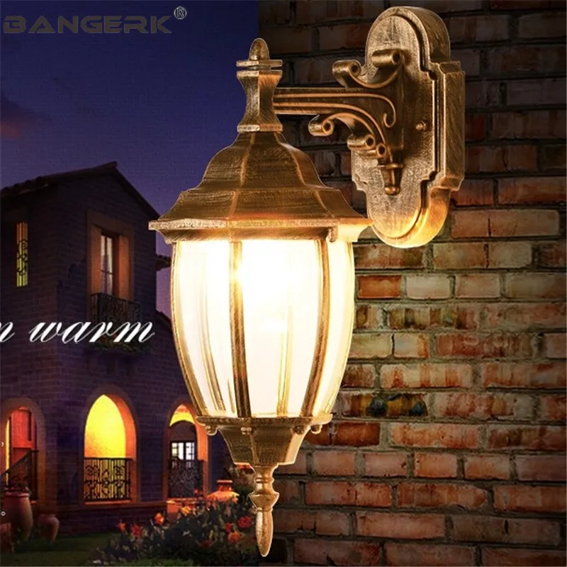 Us 105 29 19 Off European Outdoor Wall Sconce Lighting Ip65 Waterproof Led Lamp Lights Fixtures Garden Door Villa In