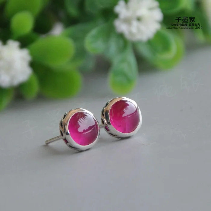 Серьги 925 пробы серебряные маленькие круглые специальное предложение|925 sterling silver