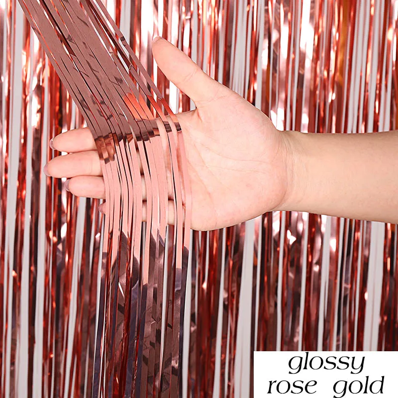 glossy-rose gold