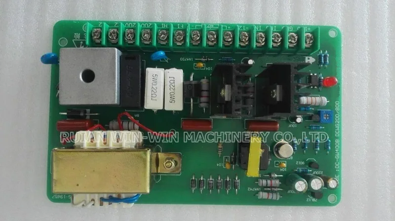 DC GW400B DCWG200/800 Панель управления скоростью|Терминалы| |