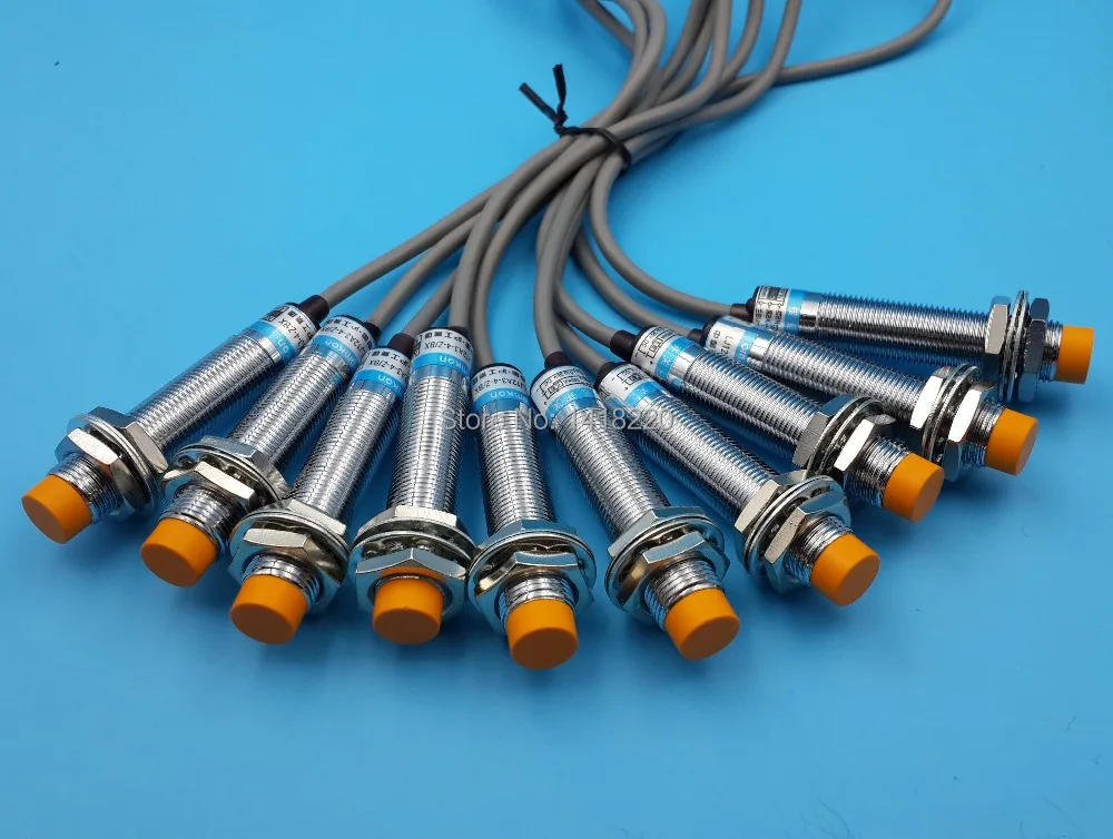 

10Pcs New LJ12A3-4-Z/BX Inductive Proximity Sensor Detection Switch 200mA NPN