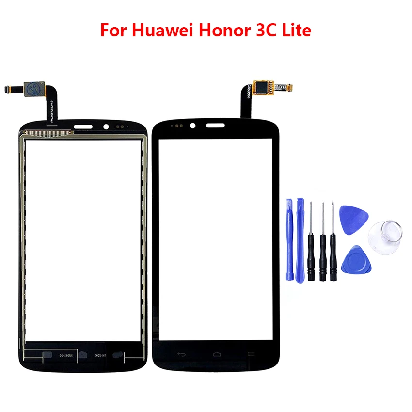 Сенсорный экран дигитайзер панель для Huawei Honor 3C Lite сенсорный передняя стеклянная