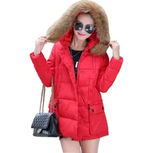 Сезон Зима пальто для женщин Прямая с фабрики; женские длинные новые женские корейские куртки-пуховики с хлопковой подкладкой хлопчатобумажная одежда vestidos BD023
