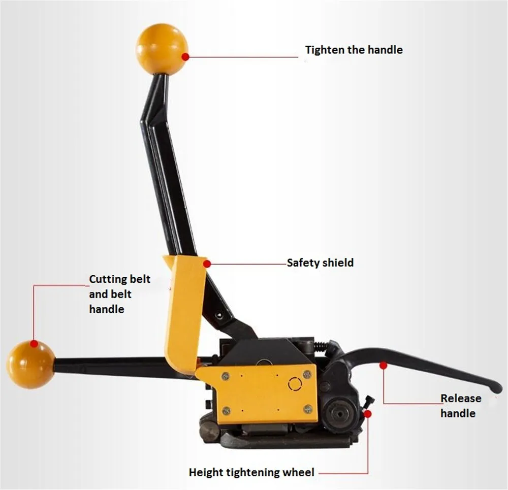 Manual steel strapping machine05