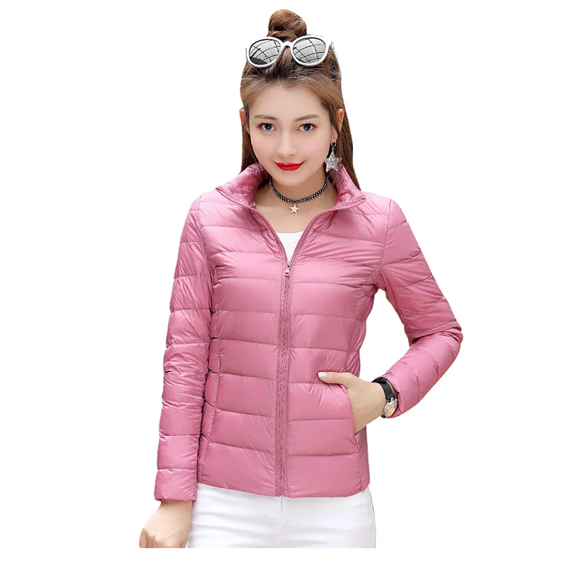 Hot New Multi-color Young Women Long-sleeved Down Coats Fashion Lady Jackets Pure Color Casual Wear Normal | Женская одежда