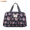 Bolso de viaje para mujer, bolsa de equipaje con estampado Floral, de gran capacidad, PT558, 2022 ► Foto 1/6
