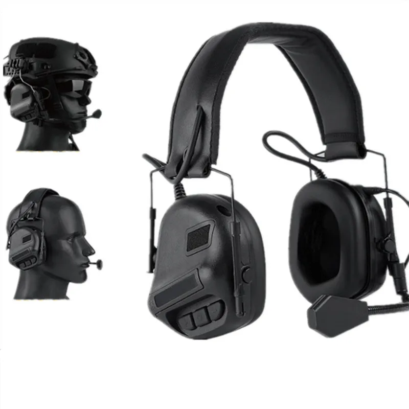 

Wosport Fifth Generation Chip Headphones Noise-free Edition Tactical Outdoor Ear Mark Hunting Field Training Communication