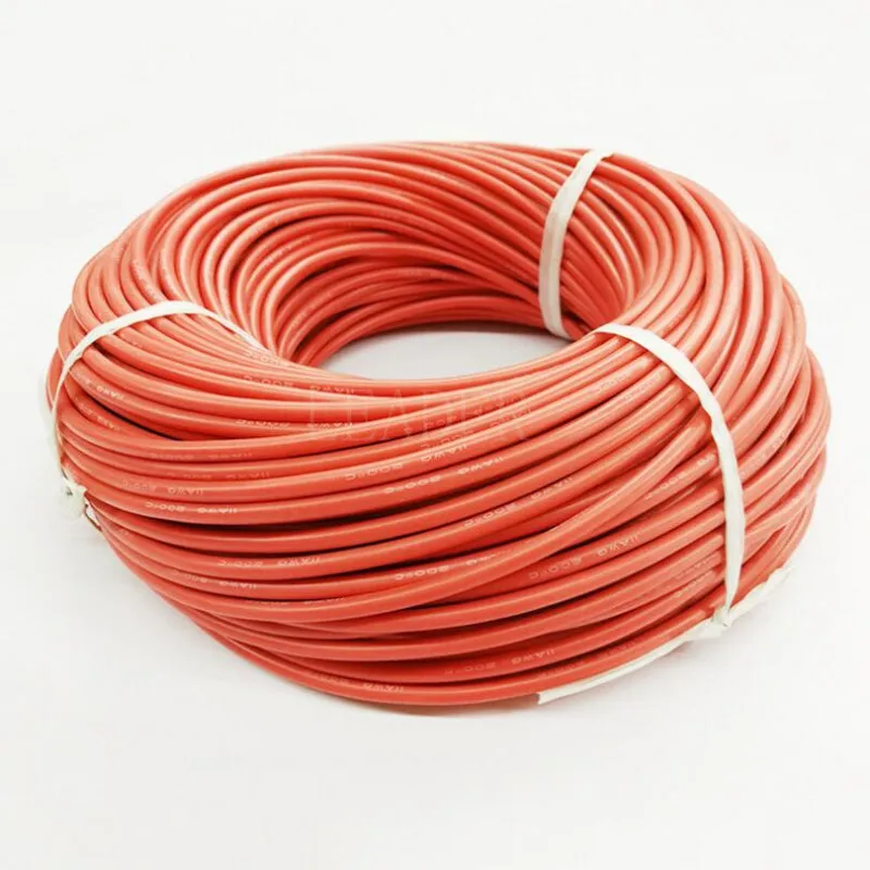 2 Roll 10AWG Super Flexible High Temperature Resistant Silicone Wire Cable 2 Roll 10AWG Super Flexible High Temperature Resistant Silicone Wire Cable