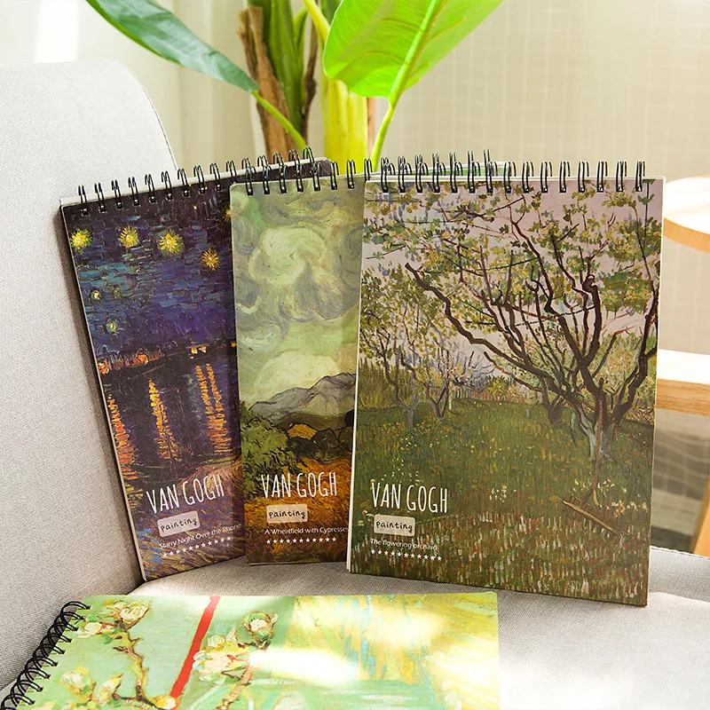 

Coloffice Korean stationery A4 art 1pc sketching notebooks blank drawing picture hand-painted primary school graffiti booklet