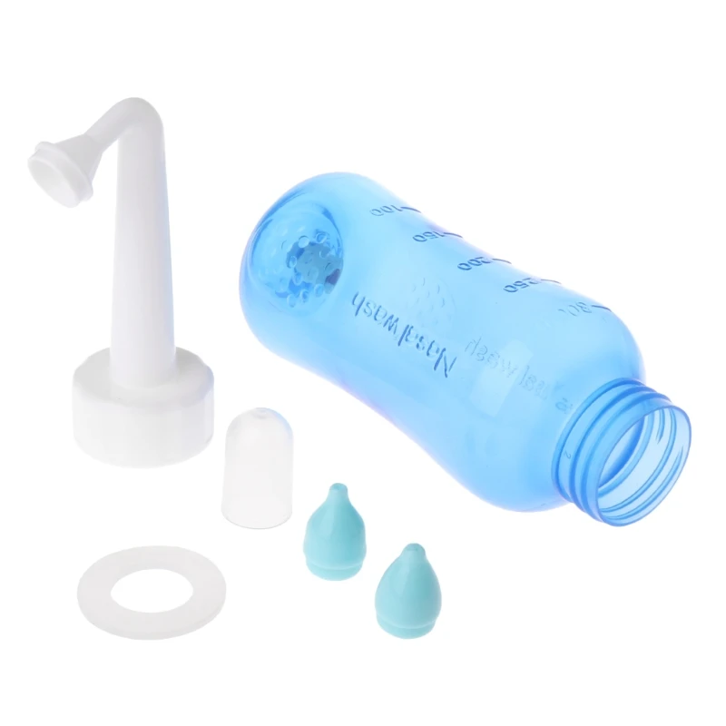 

Waterpulse 300ml Nose Nasal Rinse Wash Sinus Allergies Relief Neti Pot Cleanser