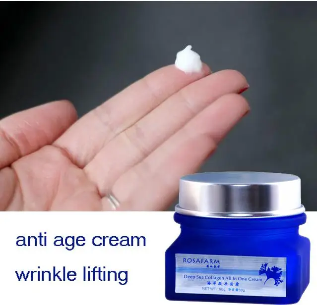 Антивозрастные кремы и лечение гидроксикислоты на лбу морские для морщин 40 г