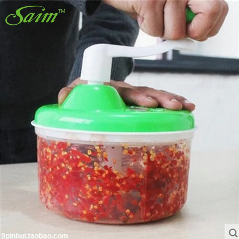 

Saim Manual Vegetable Cutter Kitchen Accessories Multifunction Shredder Meat Grinder Food Chopper Fruits Crusher Gadgets Mincer