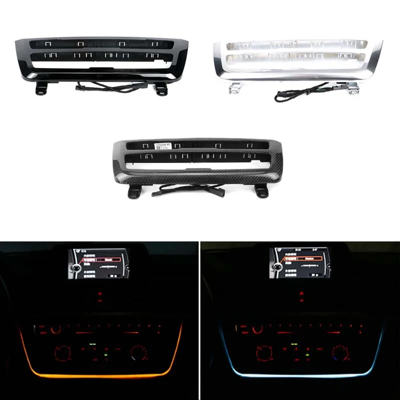 

Car Styling Atmosphere Lights Built on Car Stereo Fascia for BMW 3 Series F30 F35 Variable Color Stereo Fascia Atmosphere Lights