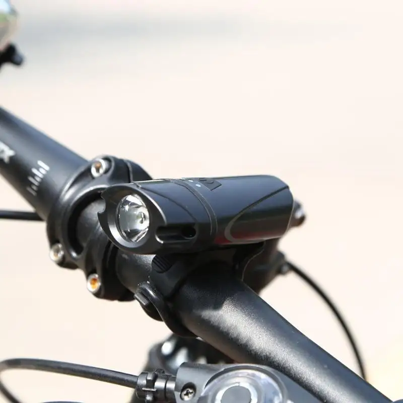 Excellent 800LM LED  Bicycle Night Bicycle Cycling Front Headlight USB Rechargeable Waterproof MTB Bike Lamp Outdoor Glare Light tools 8