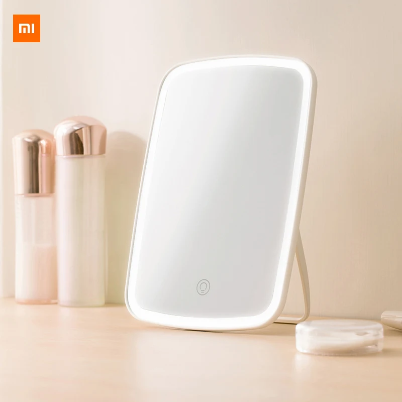 

Xiaomi Mijia youpin Desktop LED makeup mirror Touch-sensitive control LED natural light fill adjustable angle long battery life