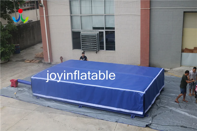 6X4M Free Shipping Freefall Double Stunt Jump Inflatable Air Bag 6