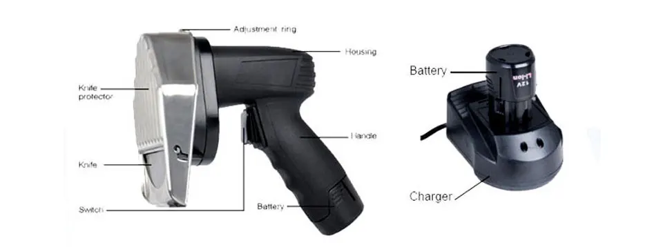 Беспроводной слайсер для кебаба с батареей шаурма нож для шаурмы Турция Электрический Gyros резки мяса еда машина 110 V-220 V