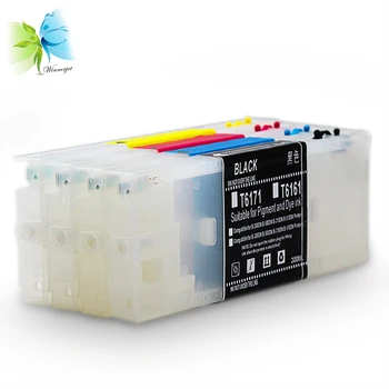 

Winnerjet 300ml T6161-T6164 Empty Refill ink cartriges with Permanent chip for Epson stylus pro b-300dn,b-500dn printer
