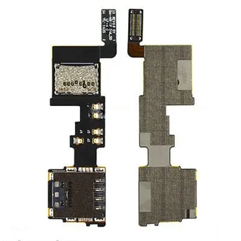 

50pcs/lot Original New Sim Card Holder Micro SD Memory Socket Slot Tray Flex Cable For Samsung Galaxy Note 4 Repair Parts