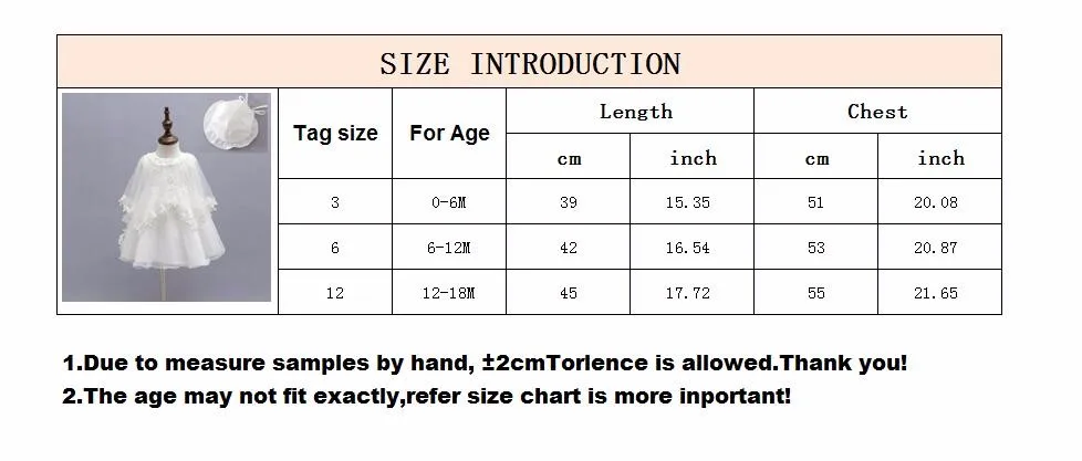 Носки для новорожденных, крестильное платье для девочек детское белое кружевное платье принцессы; платье для крещения крестильное платье одежда для малышей шифоновое платье для девочек 3 шт./компл