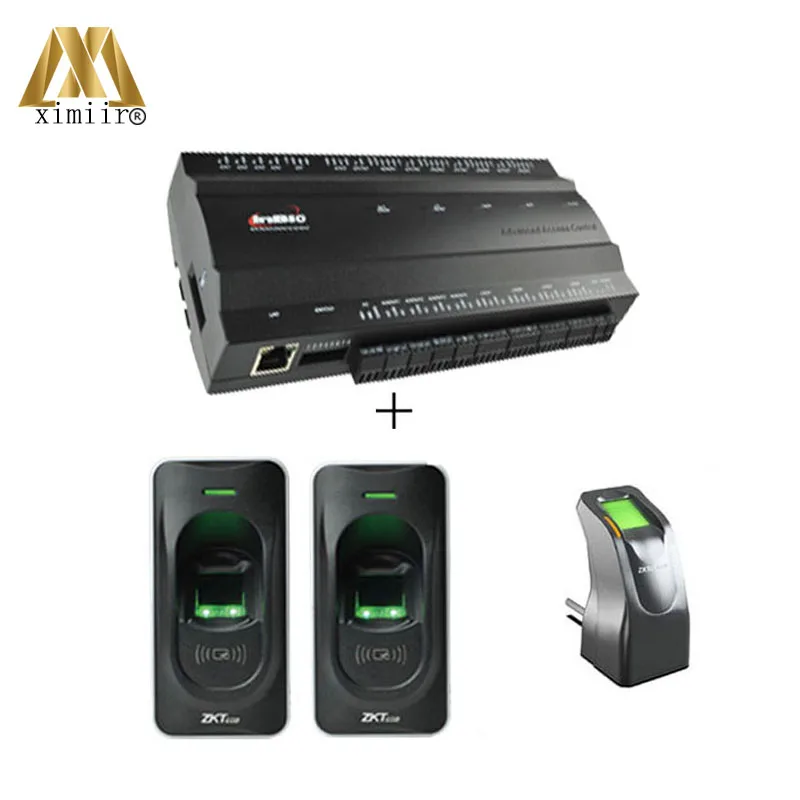 

linux system Inbio460 fingerprint /card access control panel with 2pc fingerprint reader 1pc fingerprint sensor / scanner