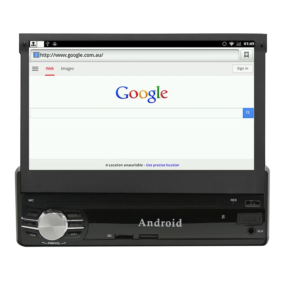 Flash Deal Universal 1 din Android 6.0 Quad Core Car DVD player GPS Wifi BT Radio BT 1GB RAM 16GB 4G SIM LTE Network SWC RDS CD 4