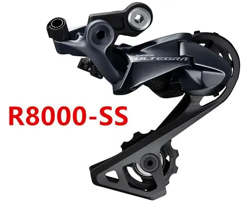 Shimano Ultegra R8000 RD-R8000 дорожный велосипед 11 задний переключатель скорости 5800 6800 SS GS переключатель велосипеда 11-speed 22-speed - Цвет: R8000 SS