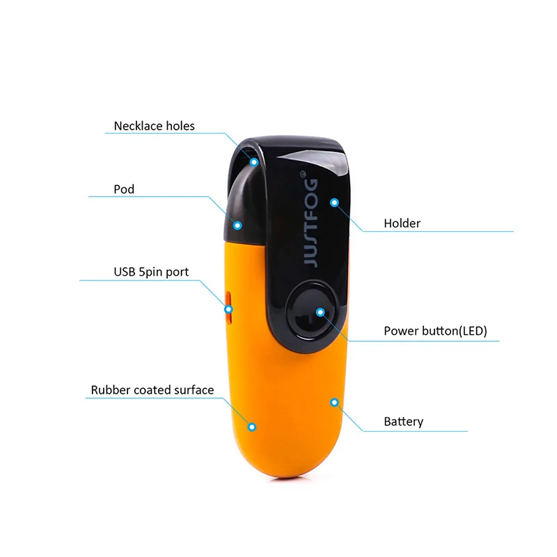 Bigsale Pod system оригинальный набор Justfog C601 с пыленепроницаемой крышкой 650 мАч