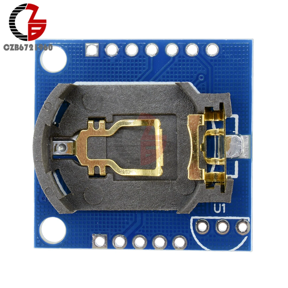 2pc RTC DS1302 Real Time Clock Module Development Board CR2032 AVR ARM PIC SMD for Arduino Compatible with UNO MEGA 2560 3.3V 5V