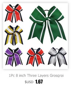 Large Hair Bow Girls Grosgrain Ribbon Cheer Bow Bowknot With Elastic Band MA Large Hair Bow Girls Grosgrain Ribbon Cheer Bow Bowknot With Elastic Band MA
